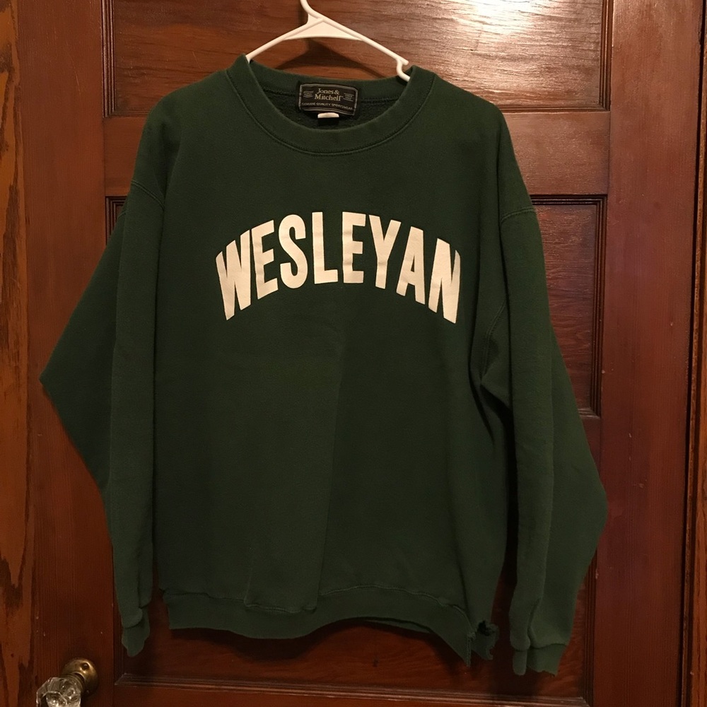 Vintage Wesleyan sweater
